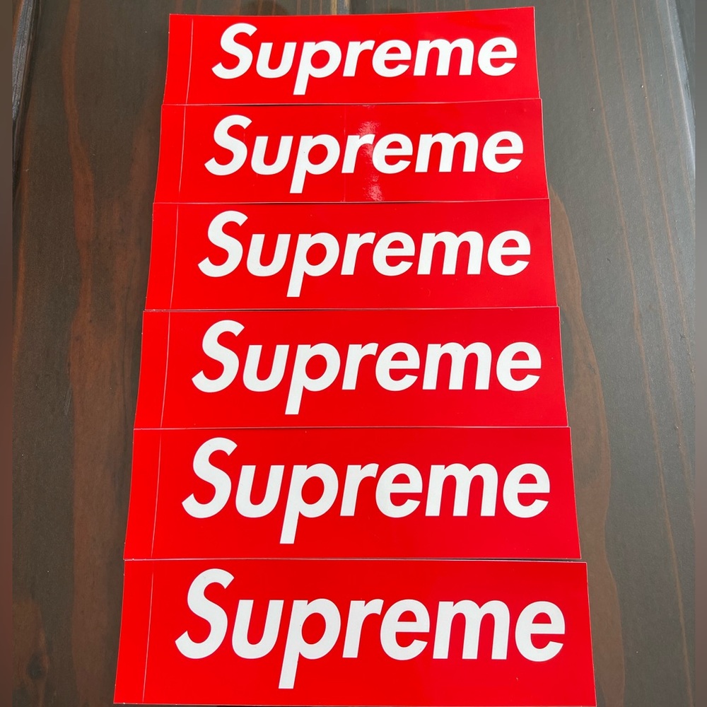 SUPREME STICKERS